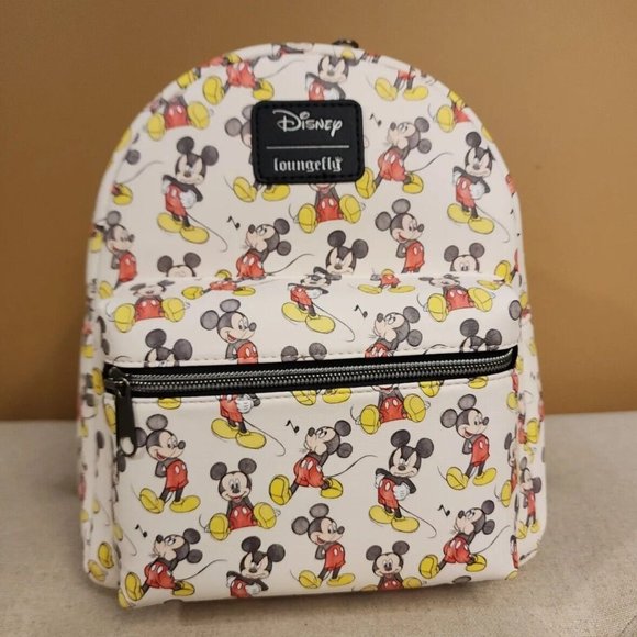 Loungefly Disney Mickey Mouse Poses Mini Backpack NEW main image 12